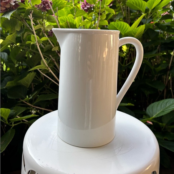 Other - Elegant White Pitcher